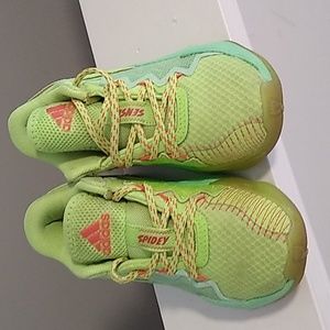 Kids Adidas  sneakers  lime green 11c